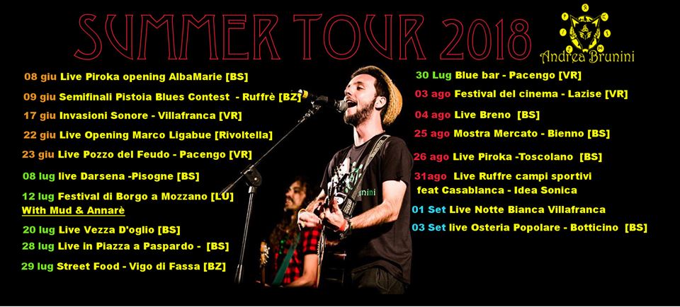 Summer tour 2018